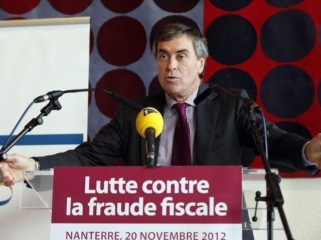 Jérome Cahuzac le 20/11/2012