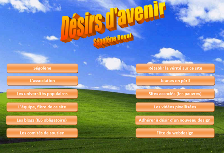 Désir de word art