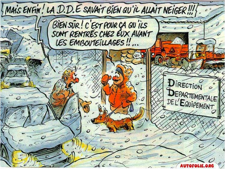 La dir, plutôt dans la réaction que dans l