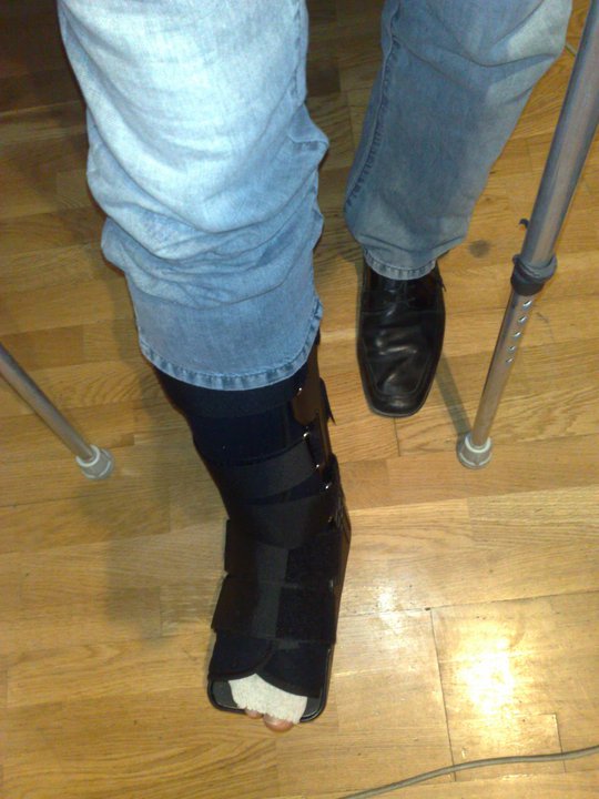 De nouveau sur pied !