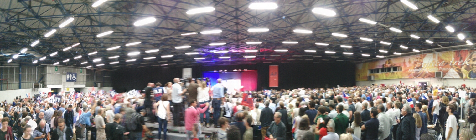 Alain Juppé rassemble plus de 2000 personnes à Villeurbanne